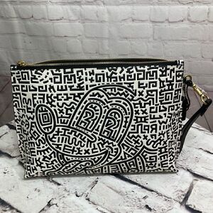 Disney Mickey Mouse X Keith Haring Academy Pouch Limited edition NWT